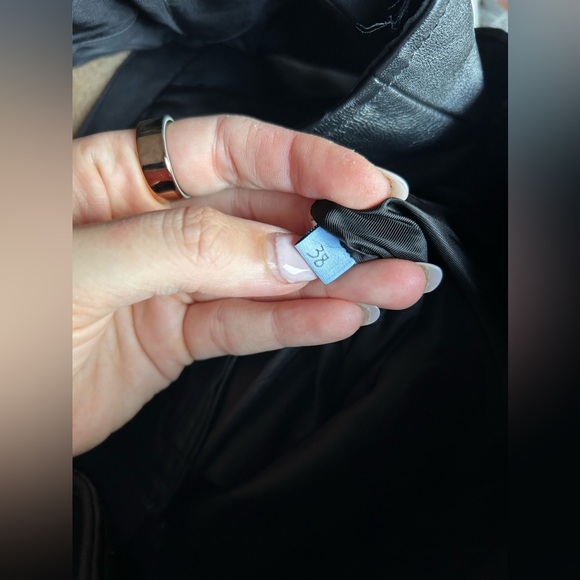 Rokh x H&M Bandeau Dress With Leather Bra Black - Picture 16 of 16